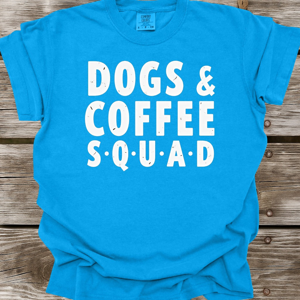 Dogs & Coffee Squad T-Shirt