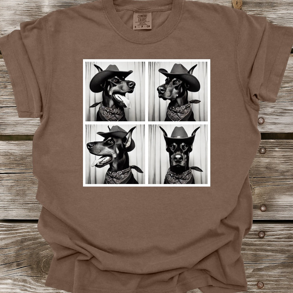 Doberman Photo Shoot T-Shirt