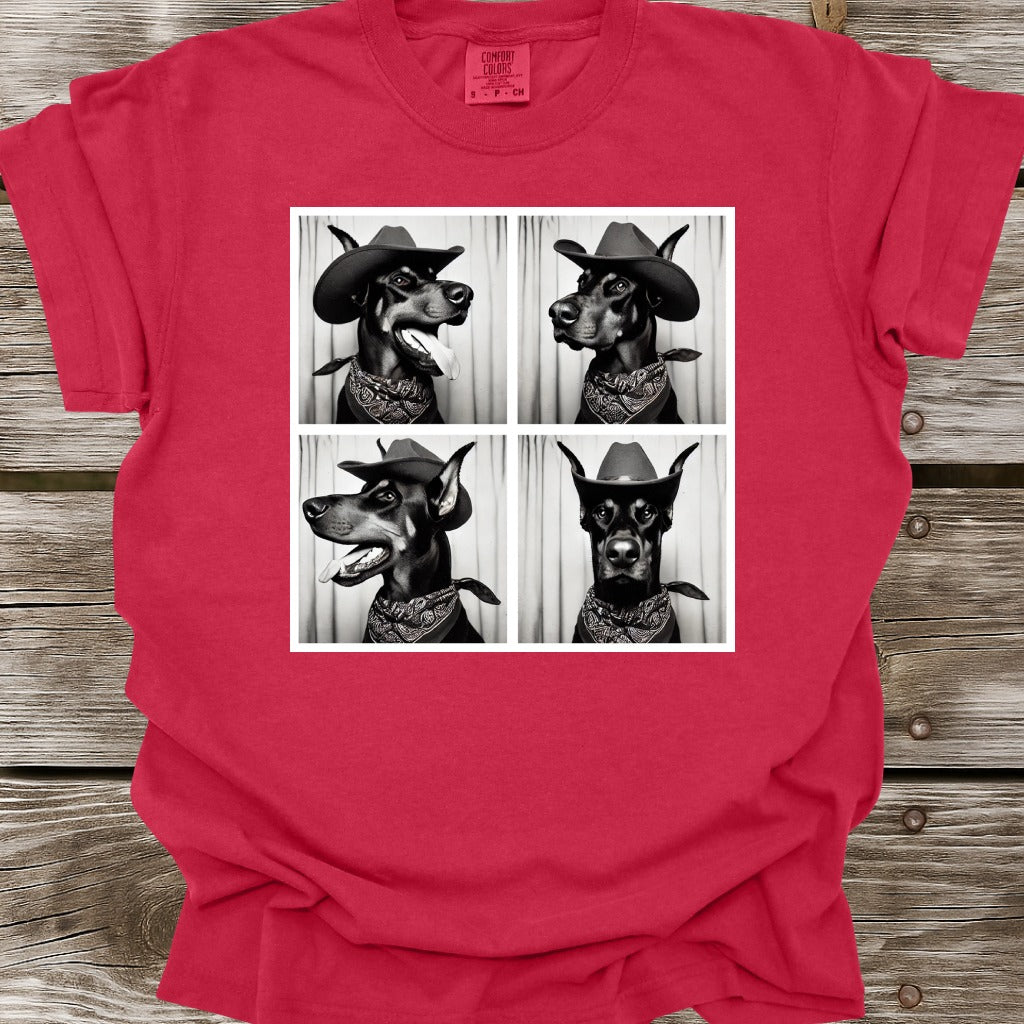Doberman Photo Shoot T-Shirt