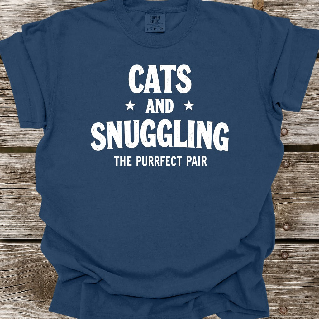 Cats And Snuggling T-Shirt