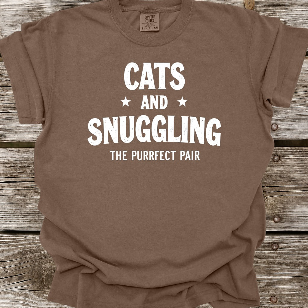 Cats And Snuggling T-Shirt