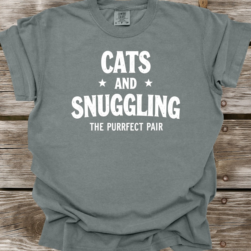 Cats And Snuggling T-Shirt