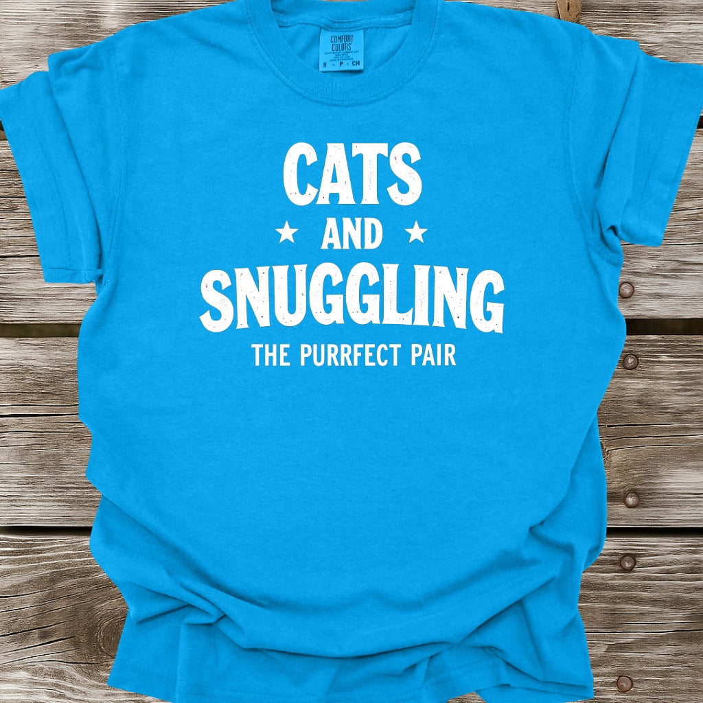 Cats And Snuggling T-Shirt