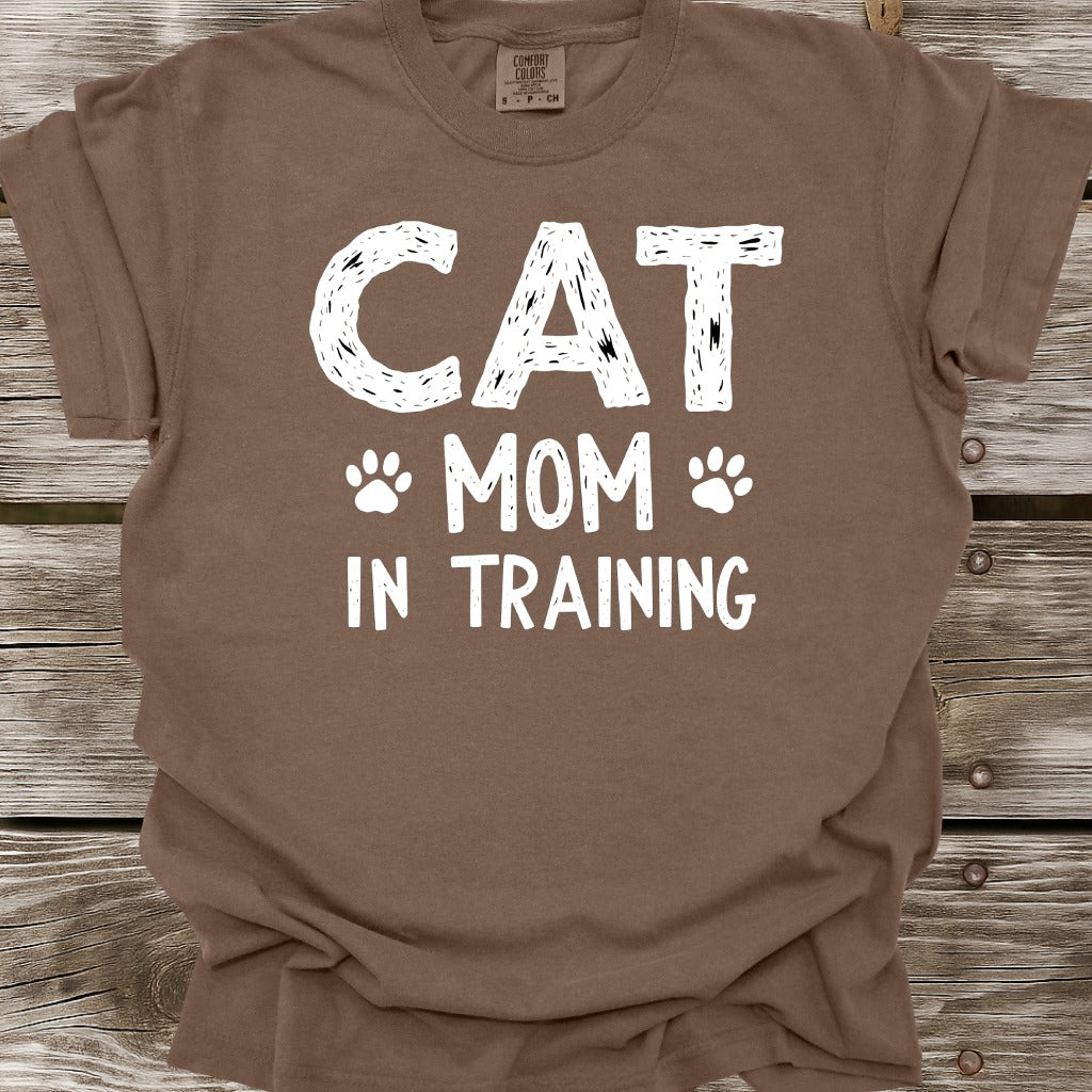 Cat Mom In Training T-Shirt