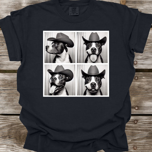 Blue Staffy Photo Shoot T-Shirt