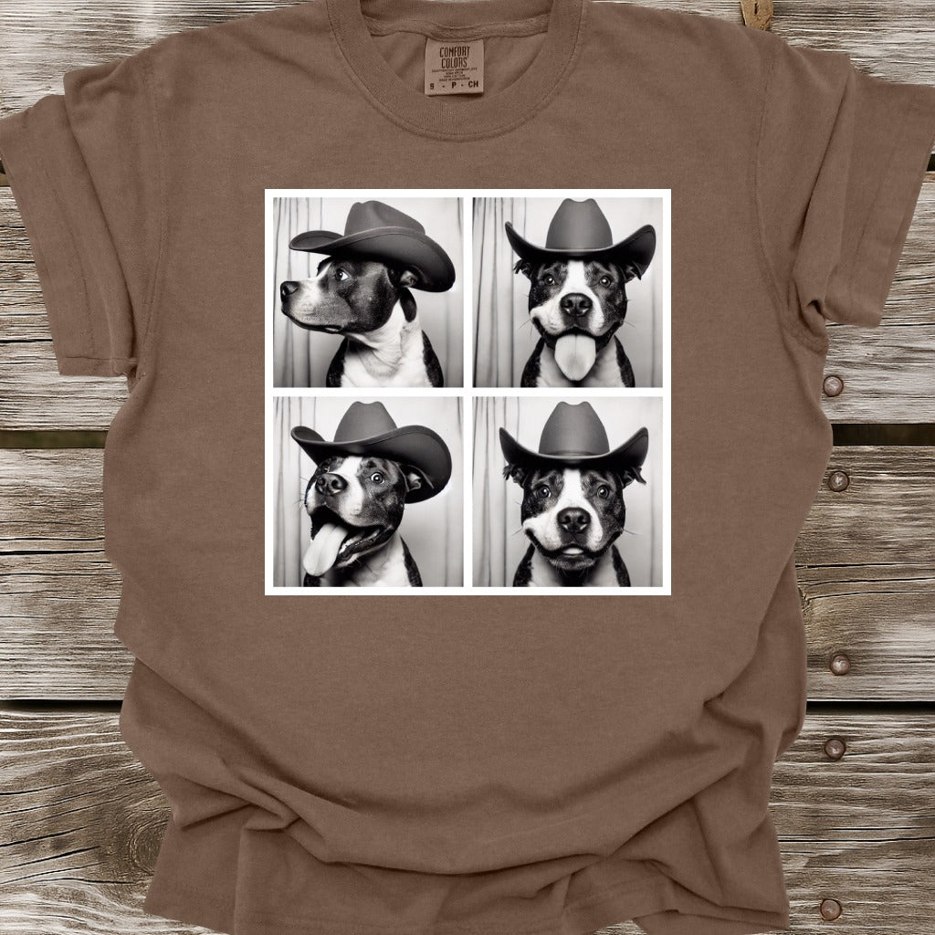 Blue Staffy Photo Shoot T-Shirt