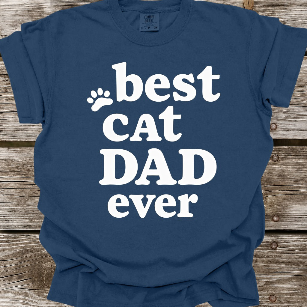 Best Cat Dad Ever T-Shirt
