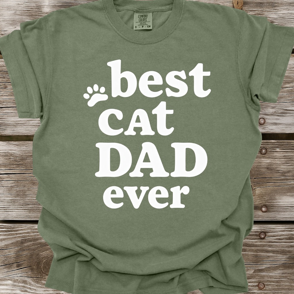 Best Cat Dad Ever T-Shirt