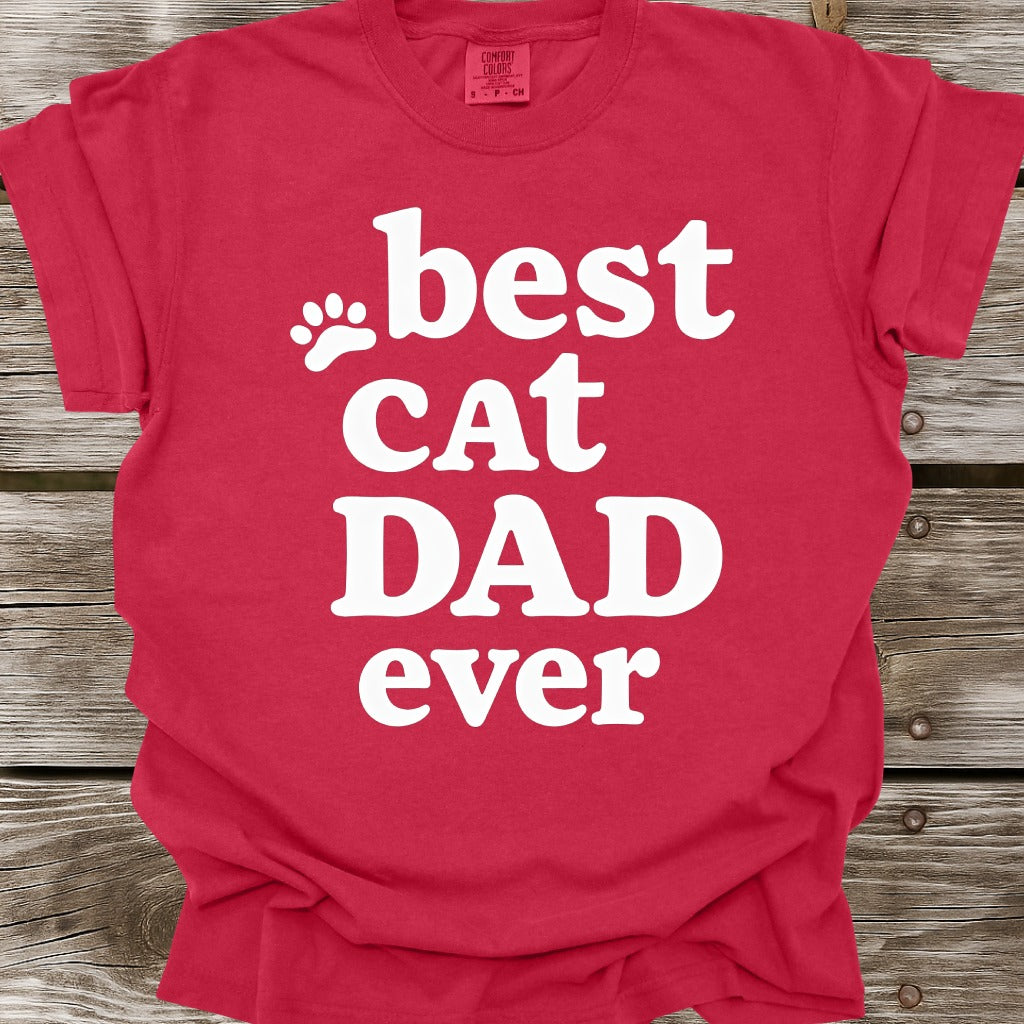 Best Cat Dad Ever T-Shirt