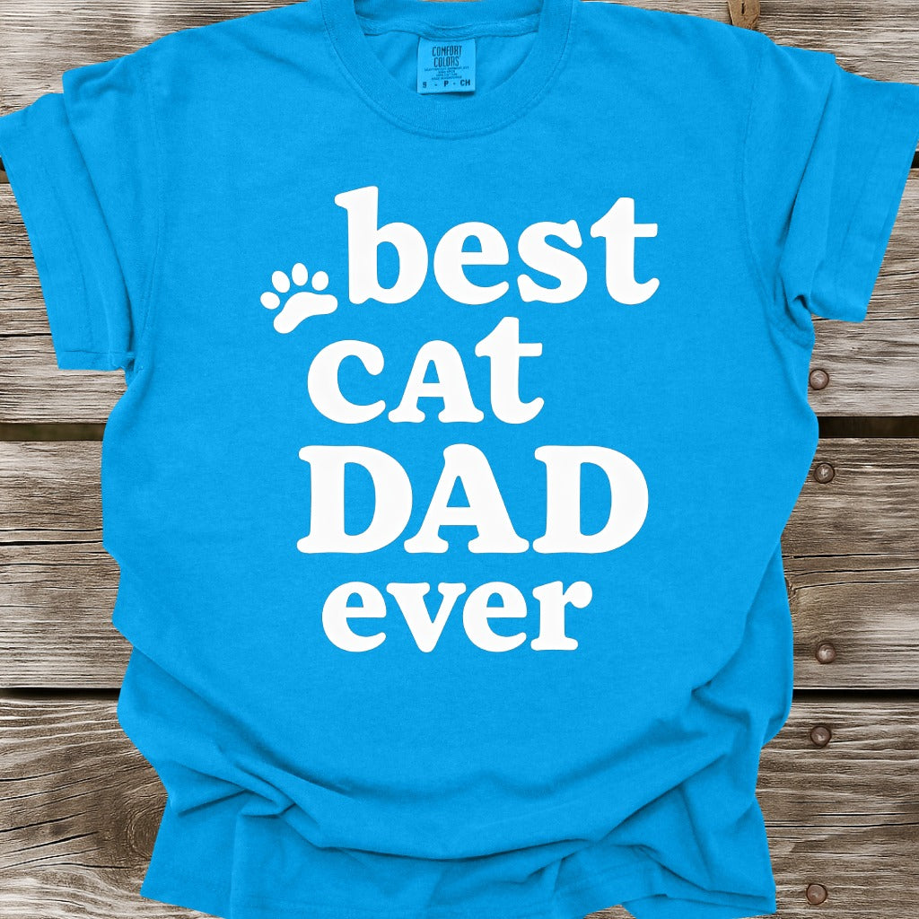 Best Cat Dad Ever T-Shirt