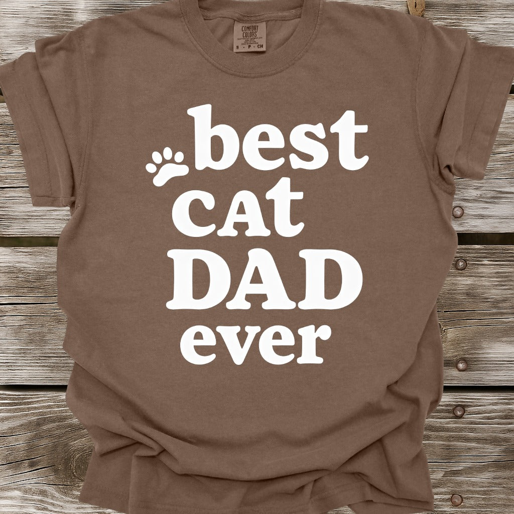 Best Cat Dad Ever T-Shirt
