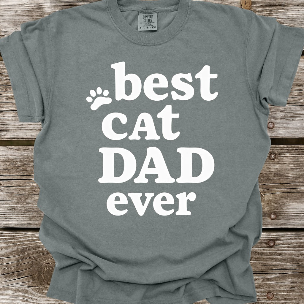 Best Cat Dad Ever T-Shirt