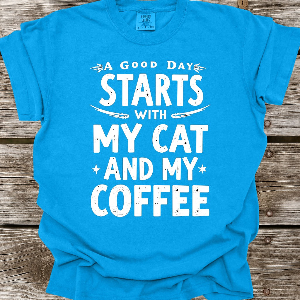 My Cat and My Coffee T-Shirt