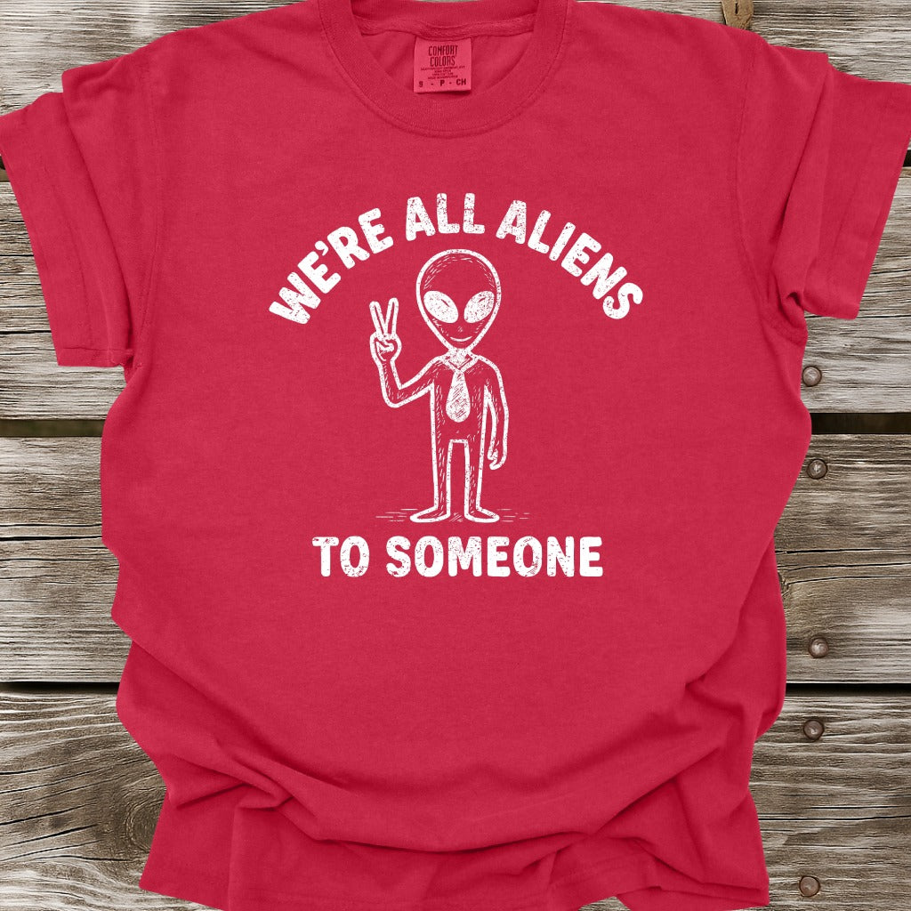 We're All Aliens T-Shirt