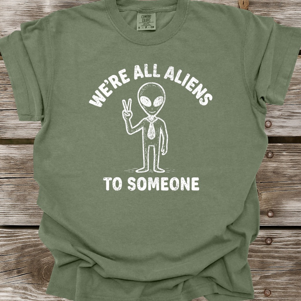 We're All Aliens T-Shirt
