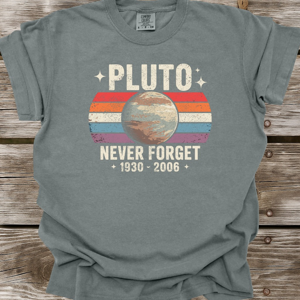 Pluto Never Forget T-Shirt