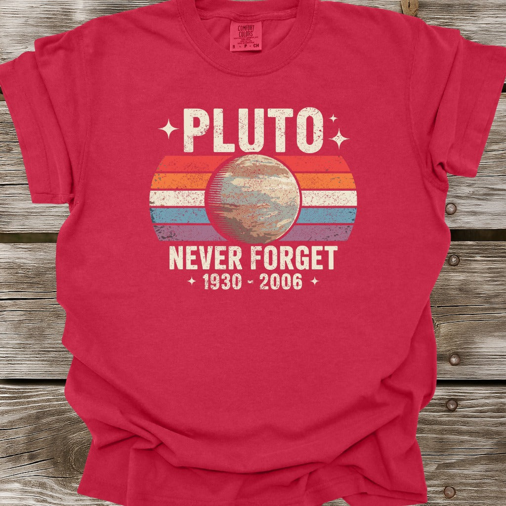 Pluto Never Forget T-Shirt