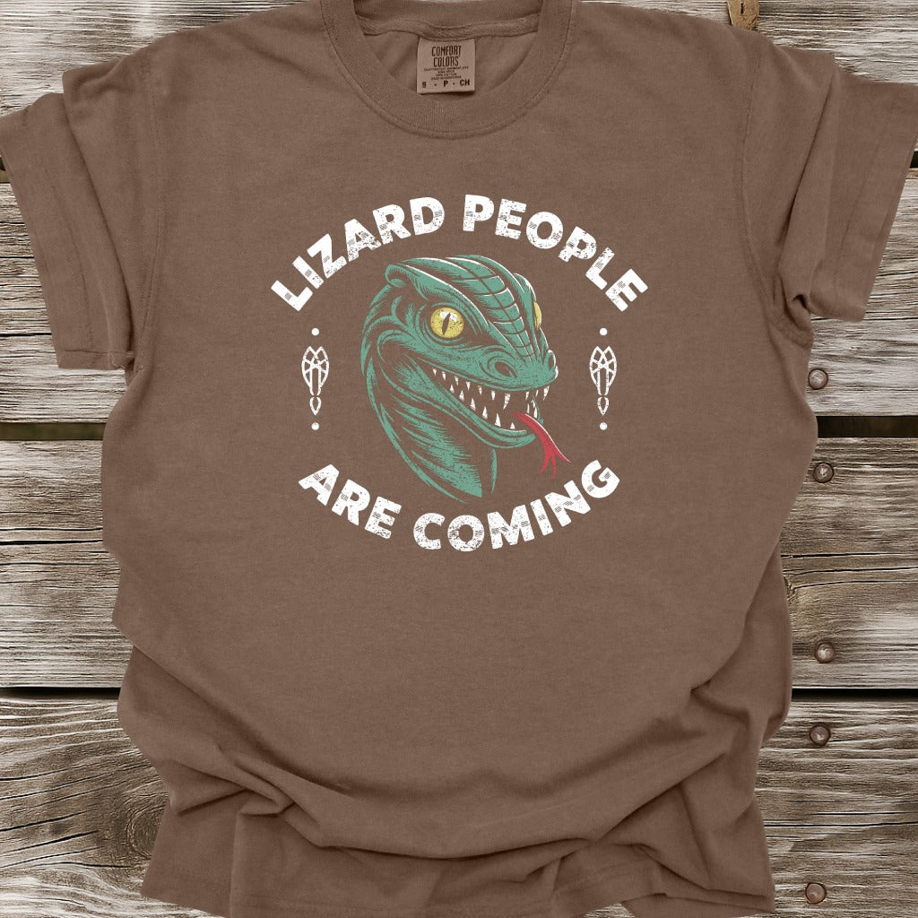 Lizard People Are Coming T-Shirt