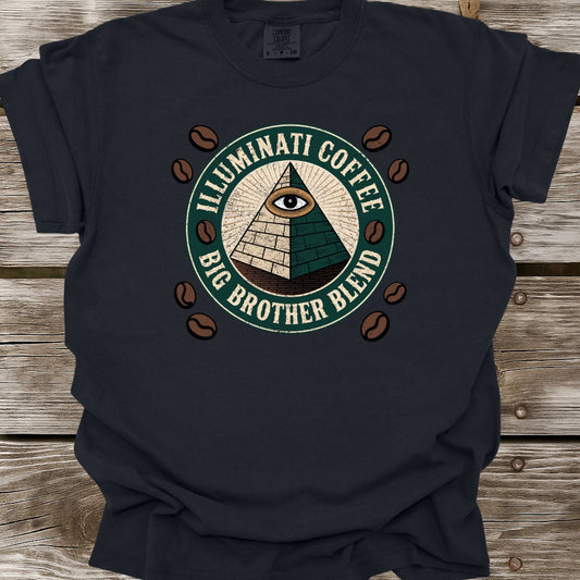 Illuminati Coffee T-Shirt