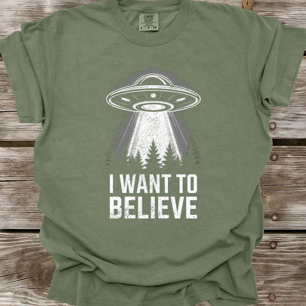 I Want To Believe T-Shirt