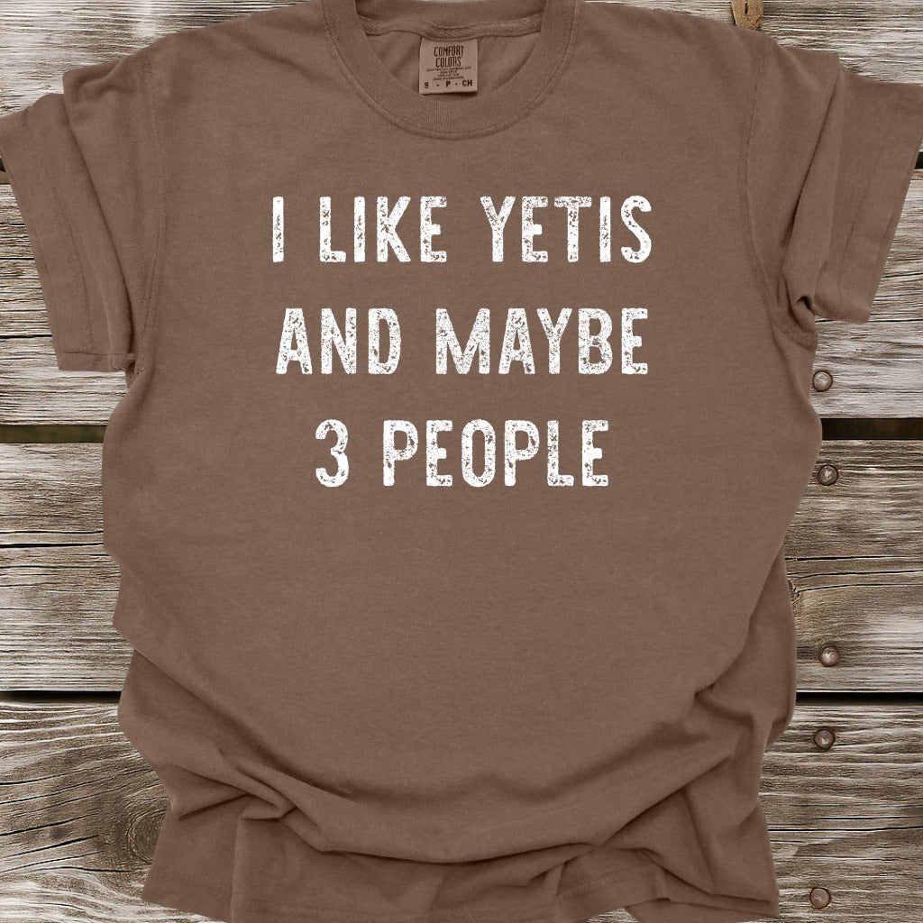 I Like Yetis T-Shirt