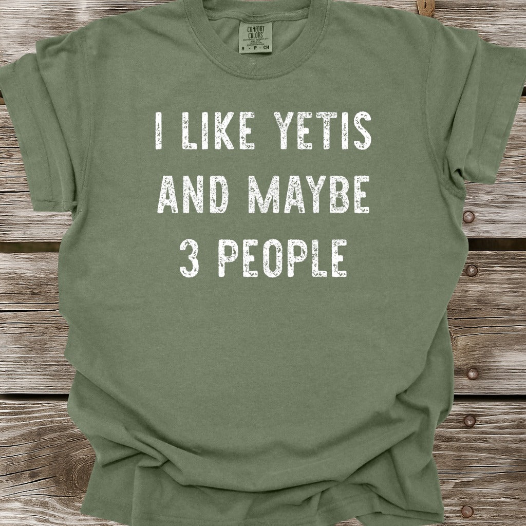 I Like Yetis T-Shirt