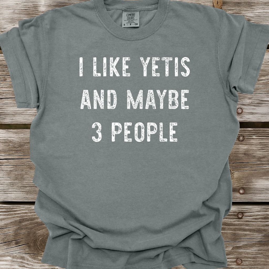 I Like Yetis T-Shirt