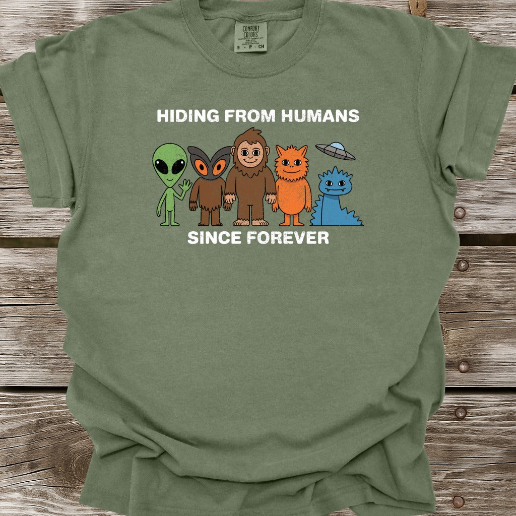 Hiding From Humans T-Shirt