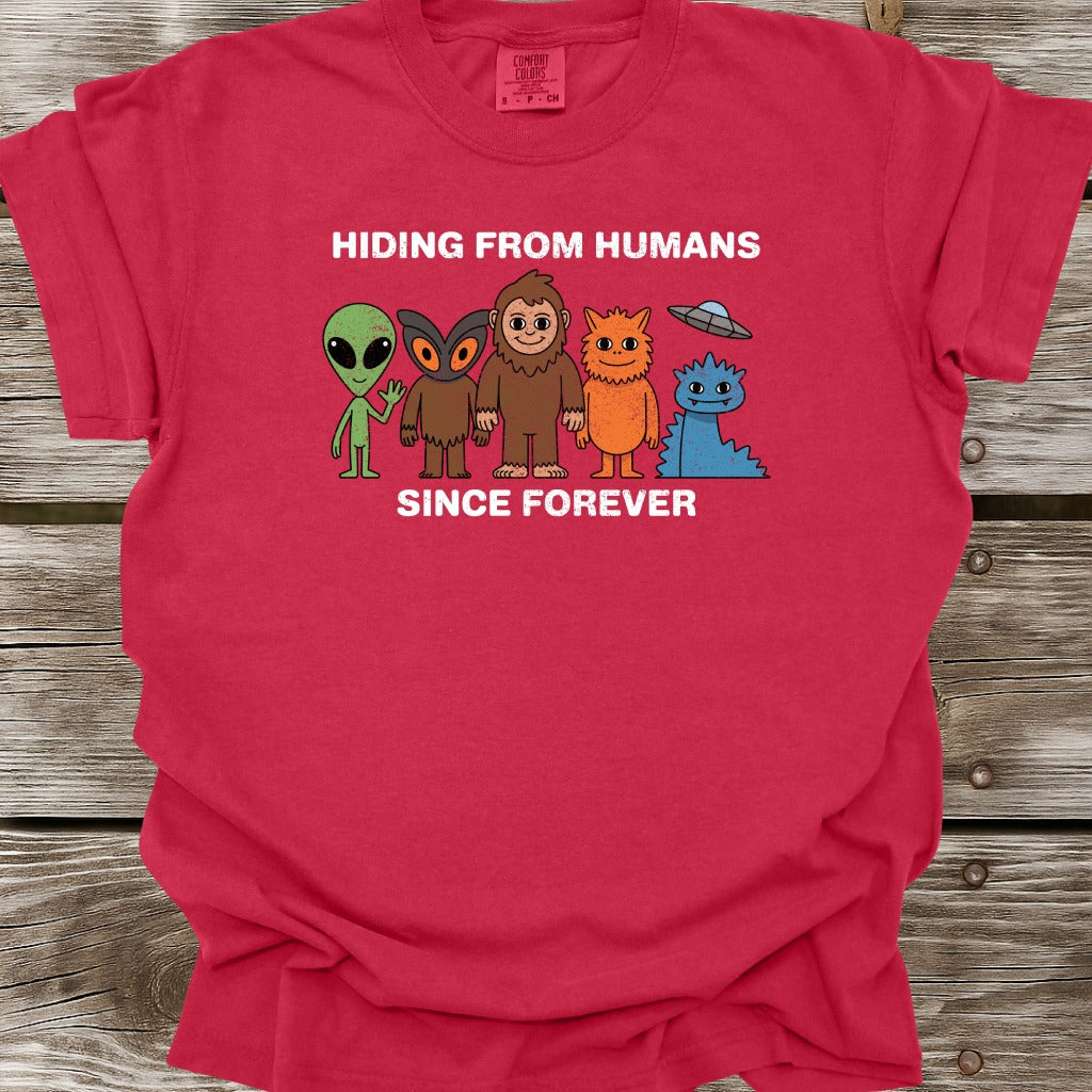 Hiding From Humans T-Shirt