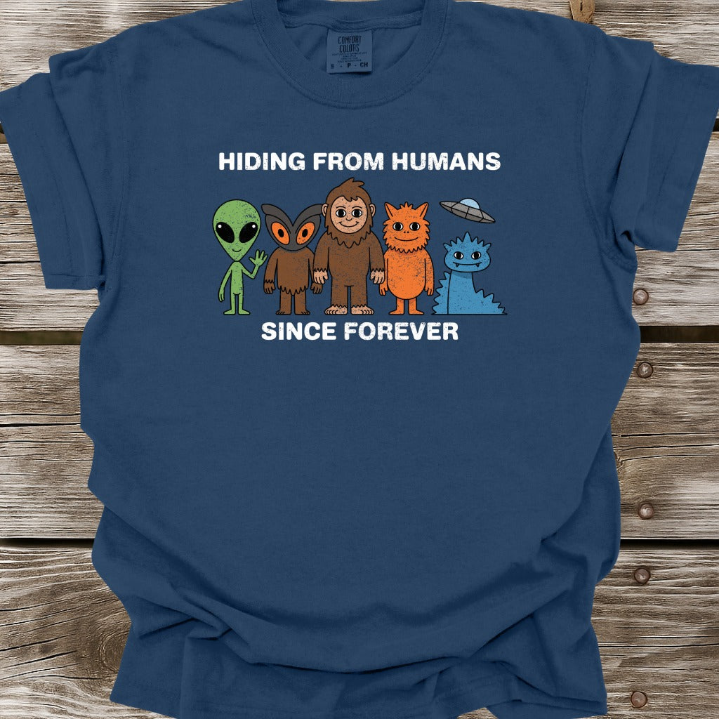 Hiding From Humans T-Shirt