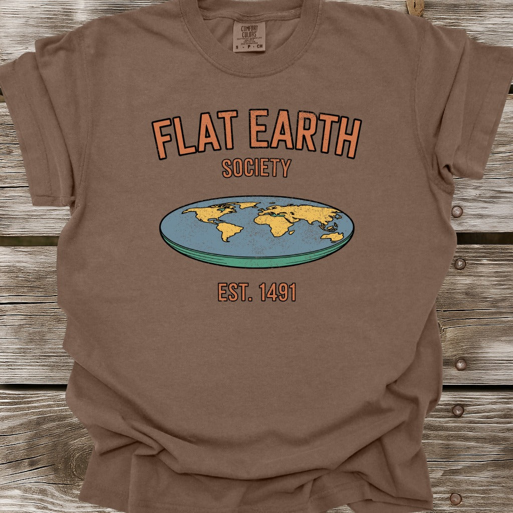 Flat Earth Society T-Shirt
