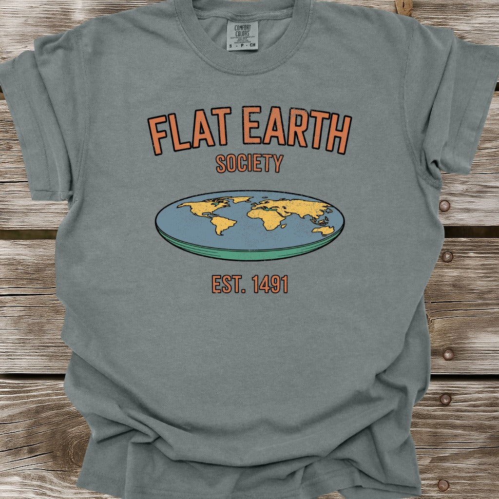 Flat Earth Society T-Shirt