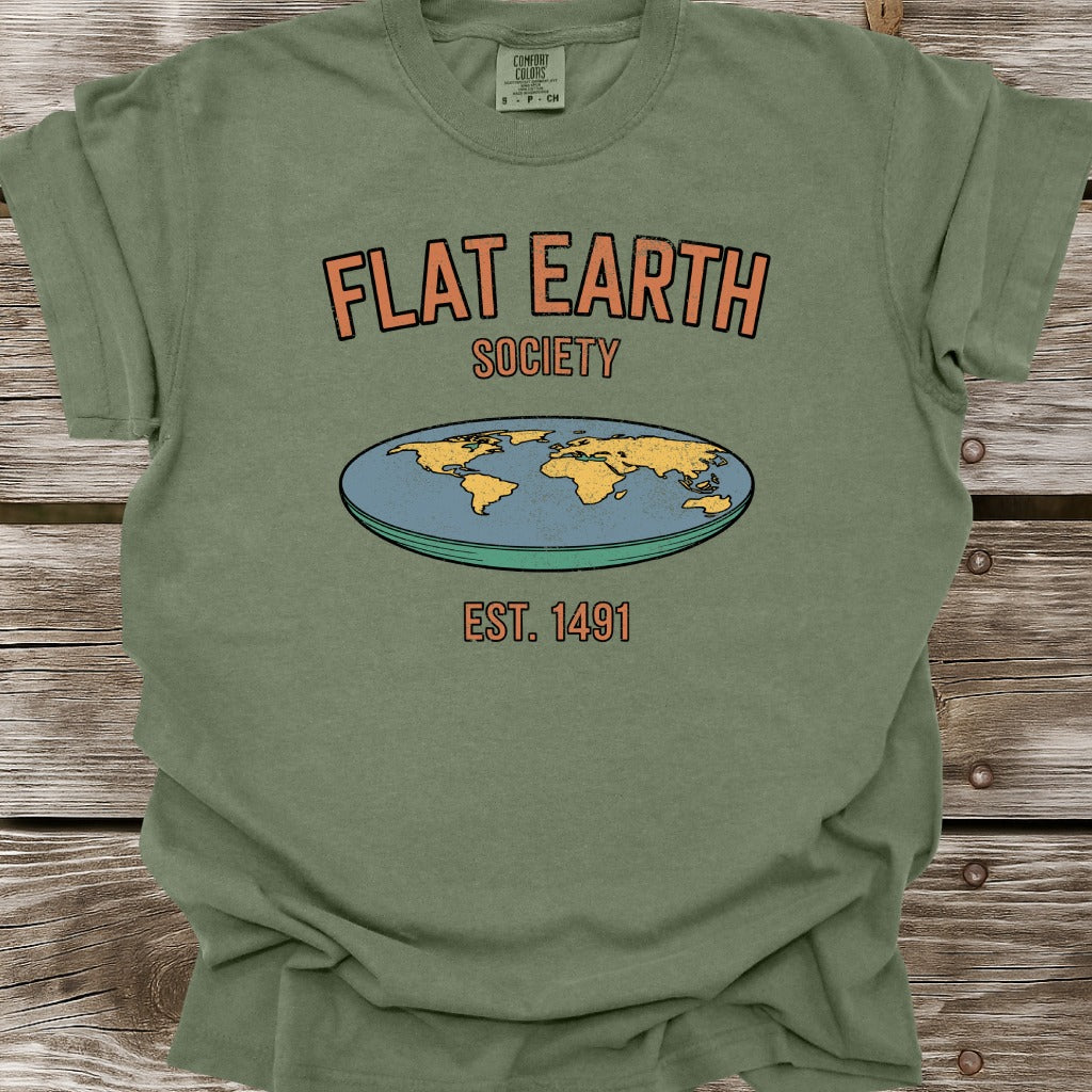 Flat Earth Society T-Shirt