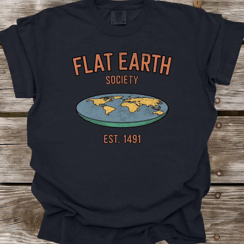 Flat Earth Society T-Shirt