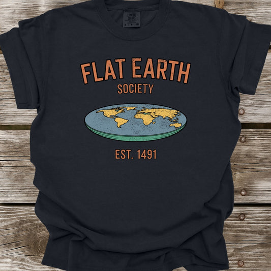 Flat Earth Society T-Shirt