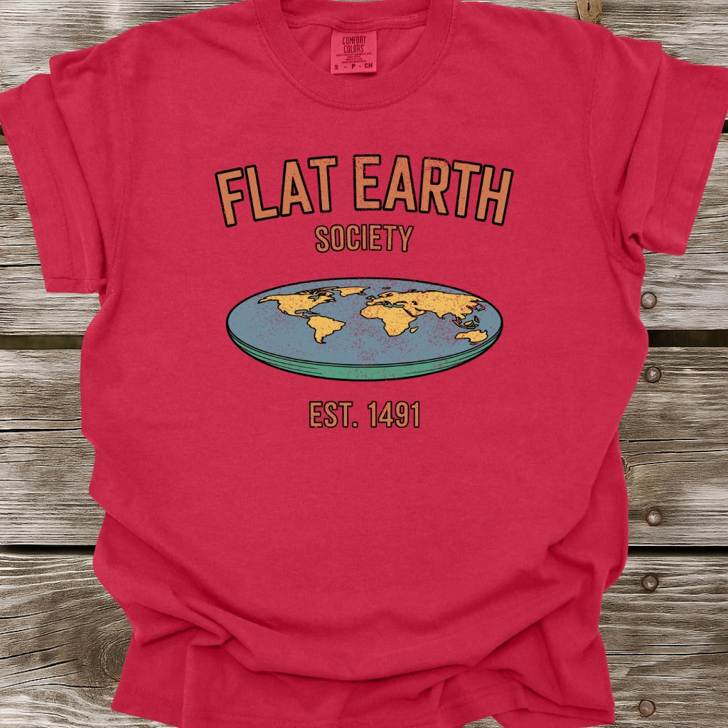 Flat Earth Society T-Shirt