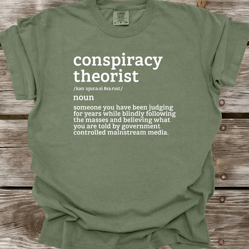 Conspiracy Theorist Definition T-Shirt