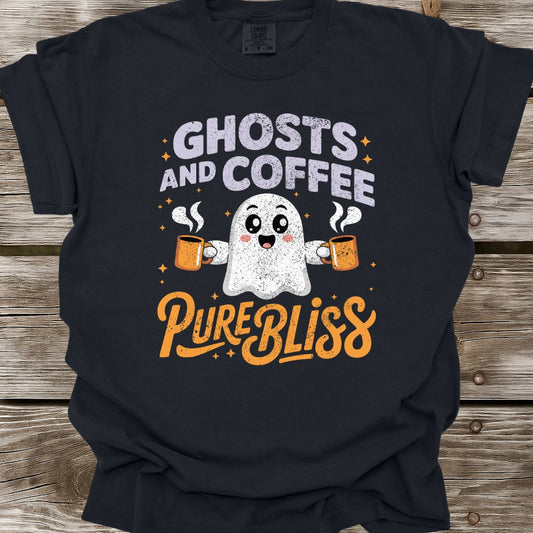 Ghosts and Coffee T-Shirt