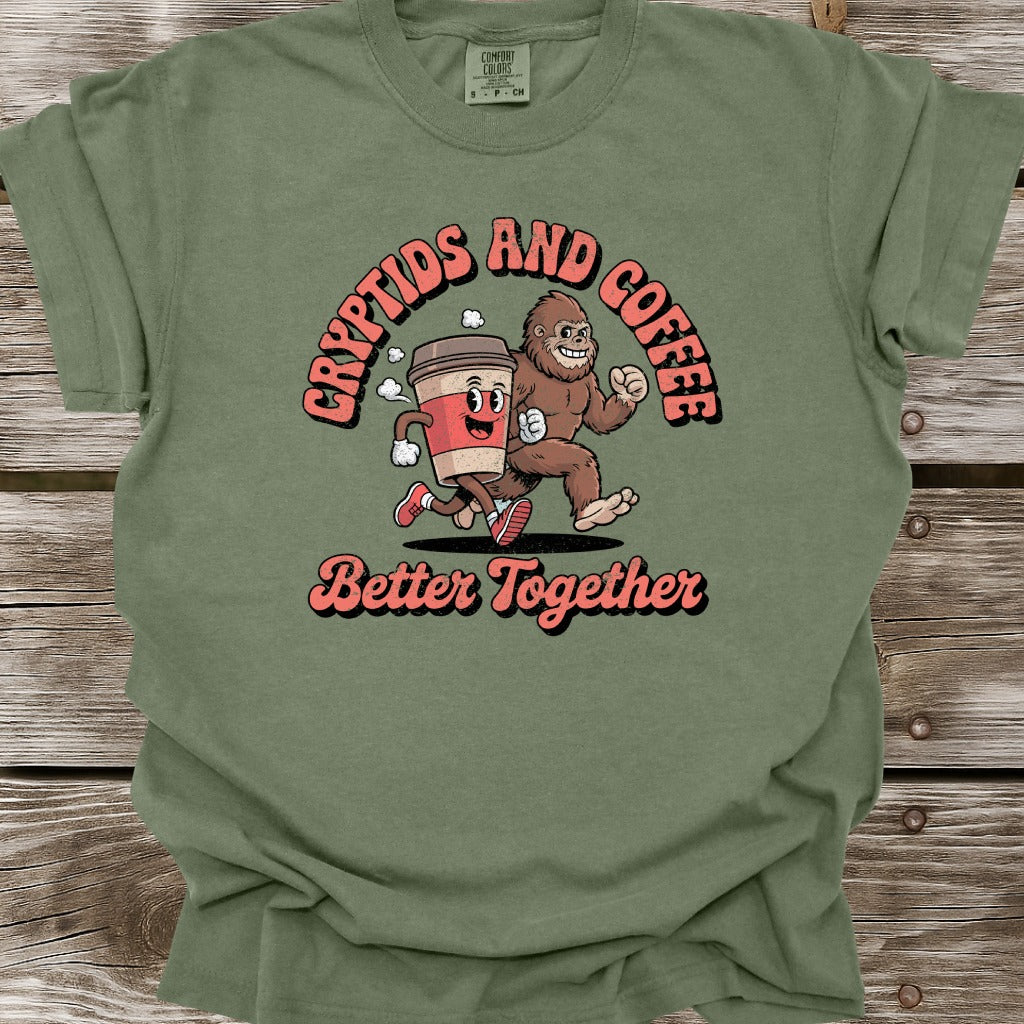 Cryptids and Coffee T-Shirt