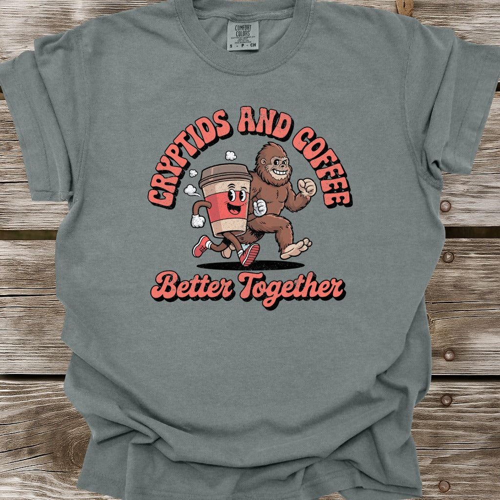Cryptids and Coffee T-Shirt