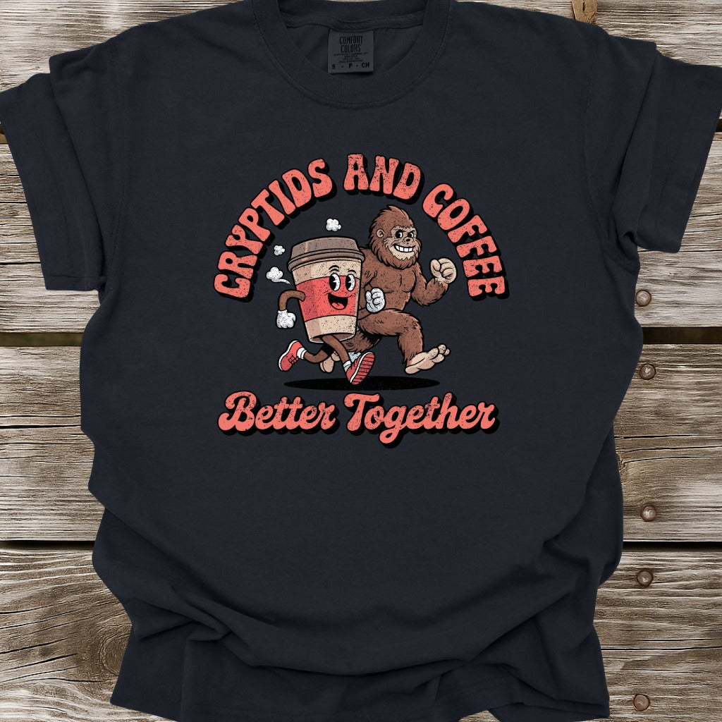 Cryptids and Coffee T-Shirt