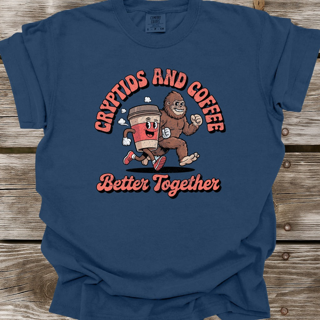 Cryptids and Coffee T-Shirt