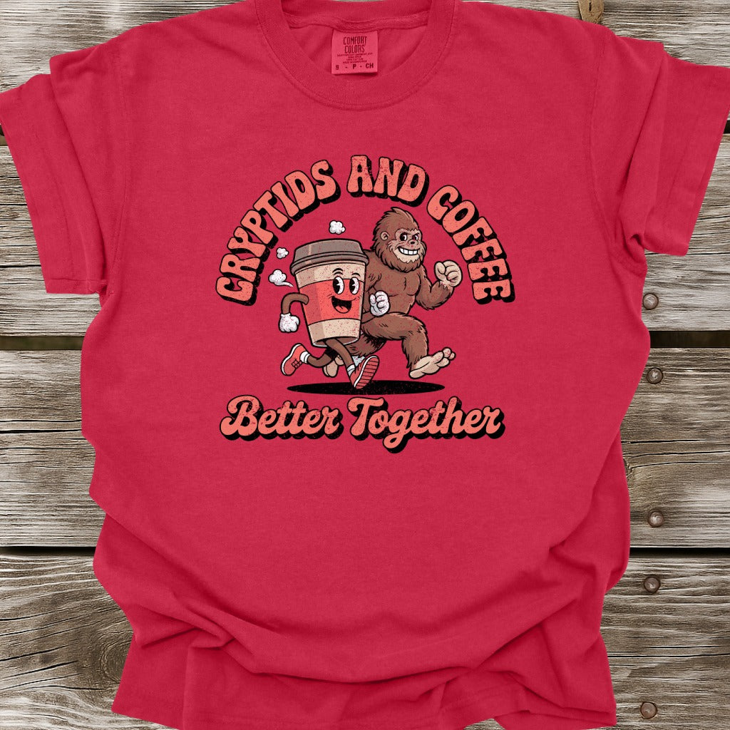 Cryptids and Coffee T-Shirt