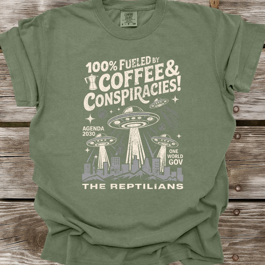 Coffee & Conspiracies T-Shirt