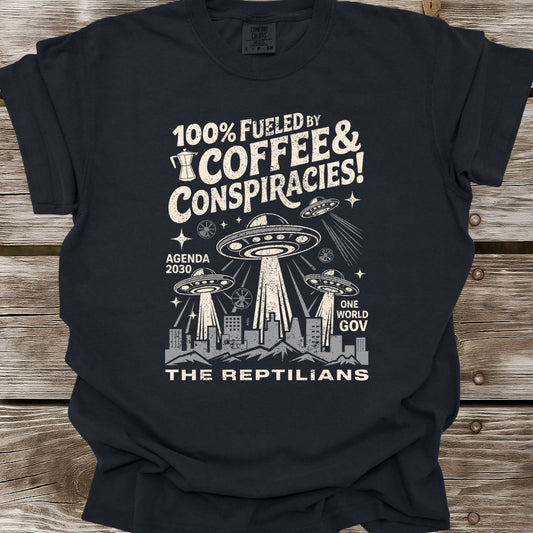 Coffee & Conspiracies T-Shirt