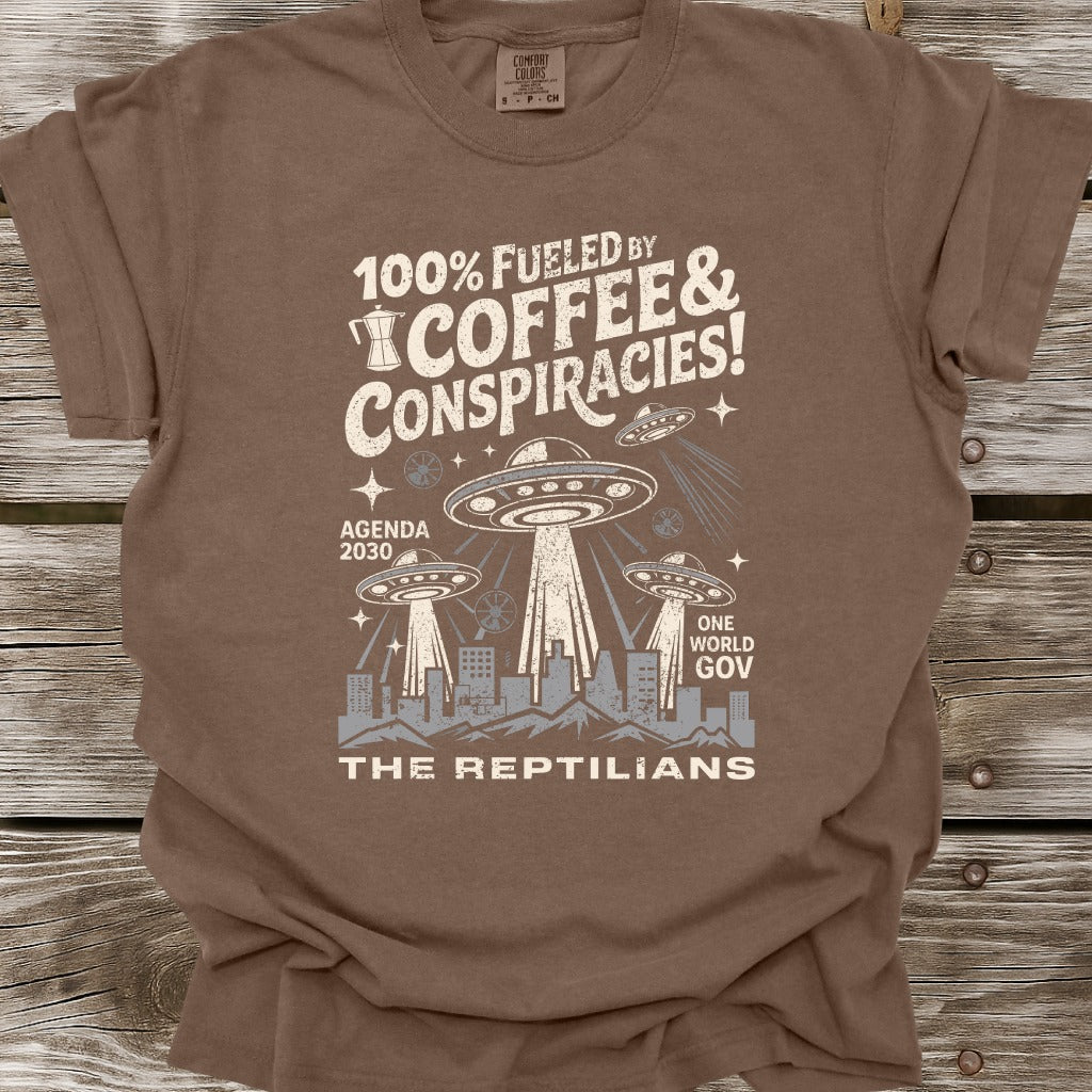 Coffee & Conspiracies T-Shirt