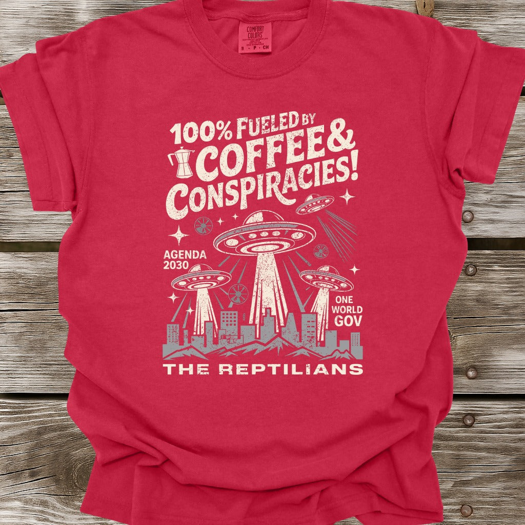 Coffee & Conspiracies T-Shirt