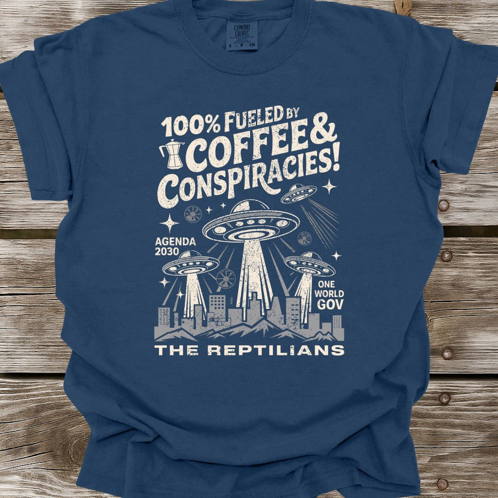 Coffee & Conspiracies T-Shirt
