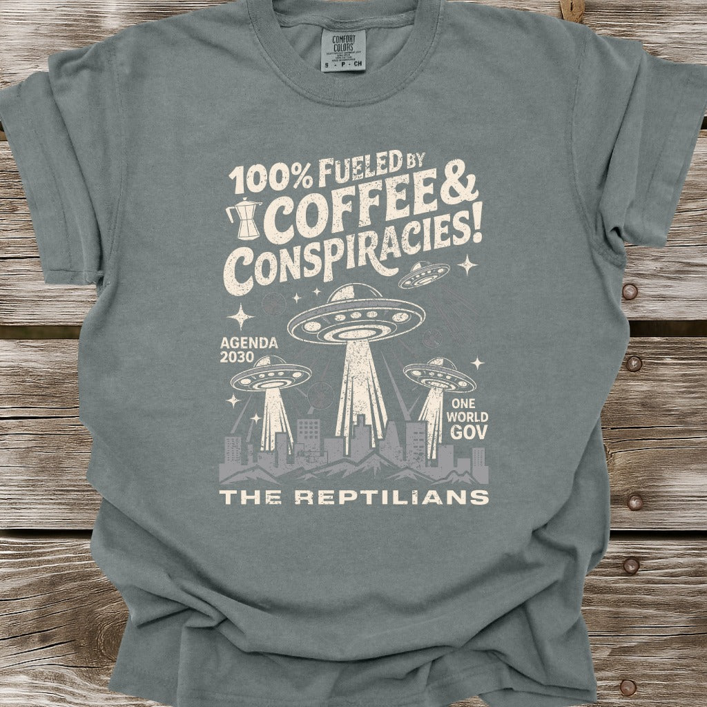 Coffee & Conspiracies T-Shirt