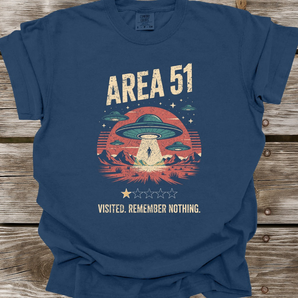 Area 51 One Star Rating T-Shirt